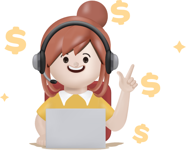 chica de atencion al cliente